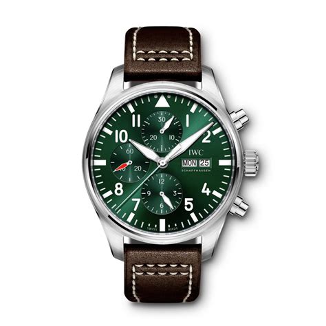 iwc pilot green editions